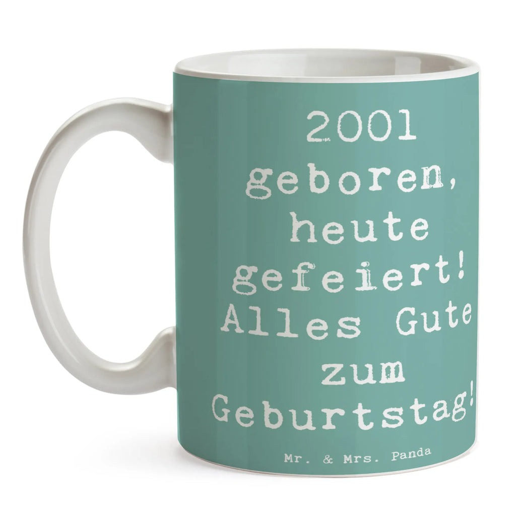 Tasse Spruch 2001 Geburtstag Tasse, Kaffeetasse, Teetasse, Becher, Kaffeebecher, Teebecher, Keramiktasse, Porzellantasse, Büro Tasse, Geschenk Tasse, Tasse Sprüche, Tasse Motive, Kaffeetassen, Tasse bedrucken, Designer Tasse, Cappuccino Tassen, Schöne Teetassen, Geburtstag, Geburtstagsgeschenk, Geschenk