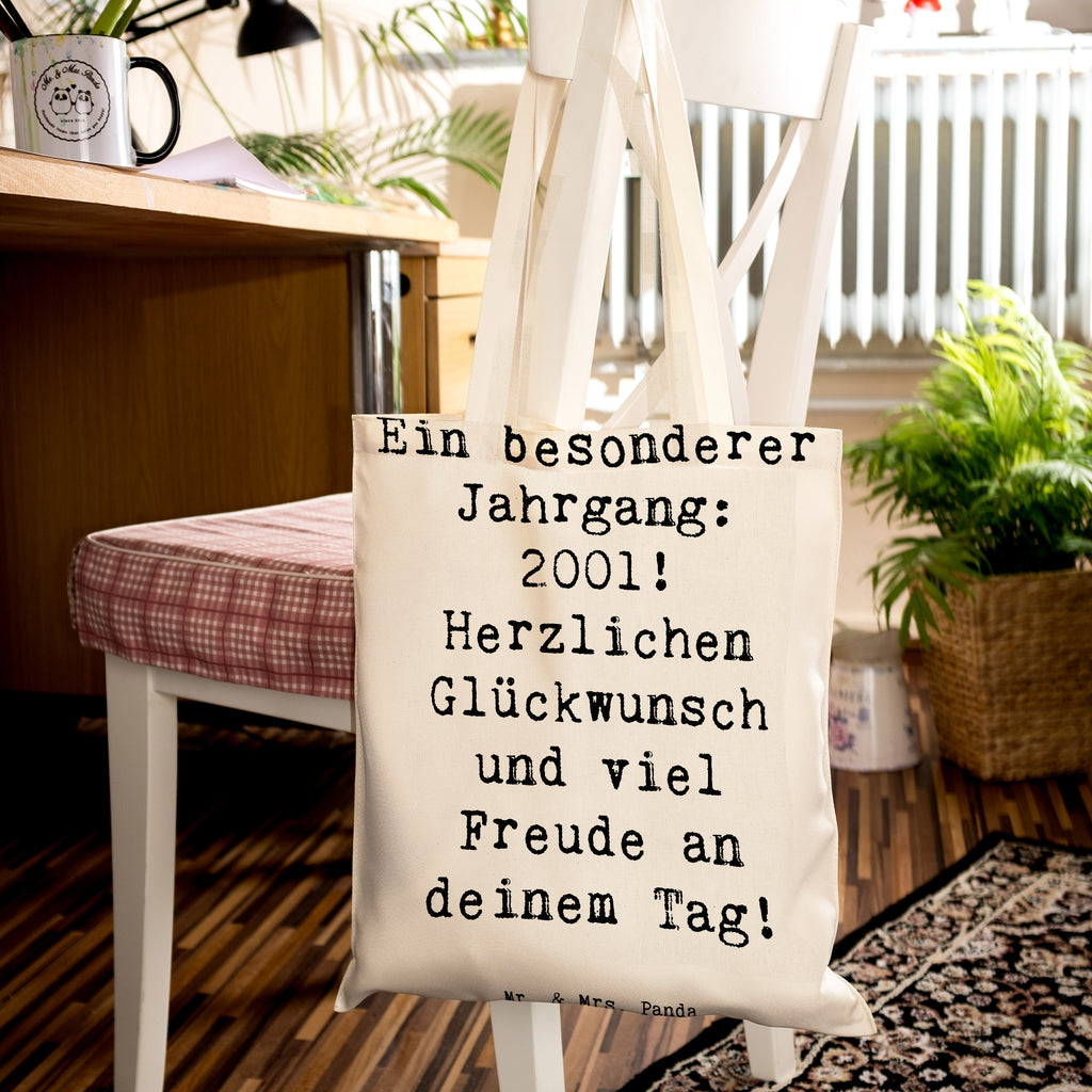 Tragetasche Spruch 2001 Geburtstag Beuteltasche, Beutel, Einkaufstasche, Jutebeutel, Stoffbeutel, Tasche, Shopper, Umhängetasche, Strandtasche, Schultertasche, Stofftasche, Tragetasche, Badetasche, Jutetasche, Einkaufstüte, Laptoptasche, Geburtstag, Geburtstagsgeschenk, Geschenk