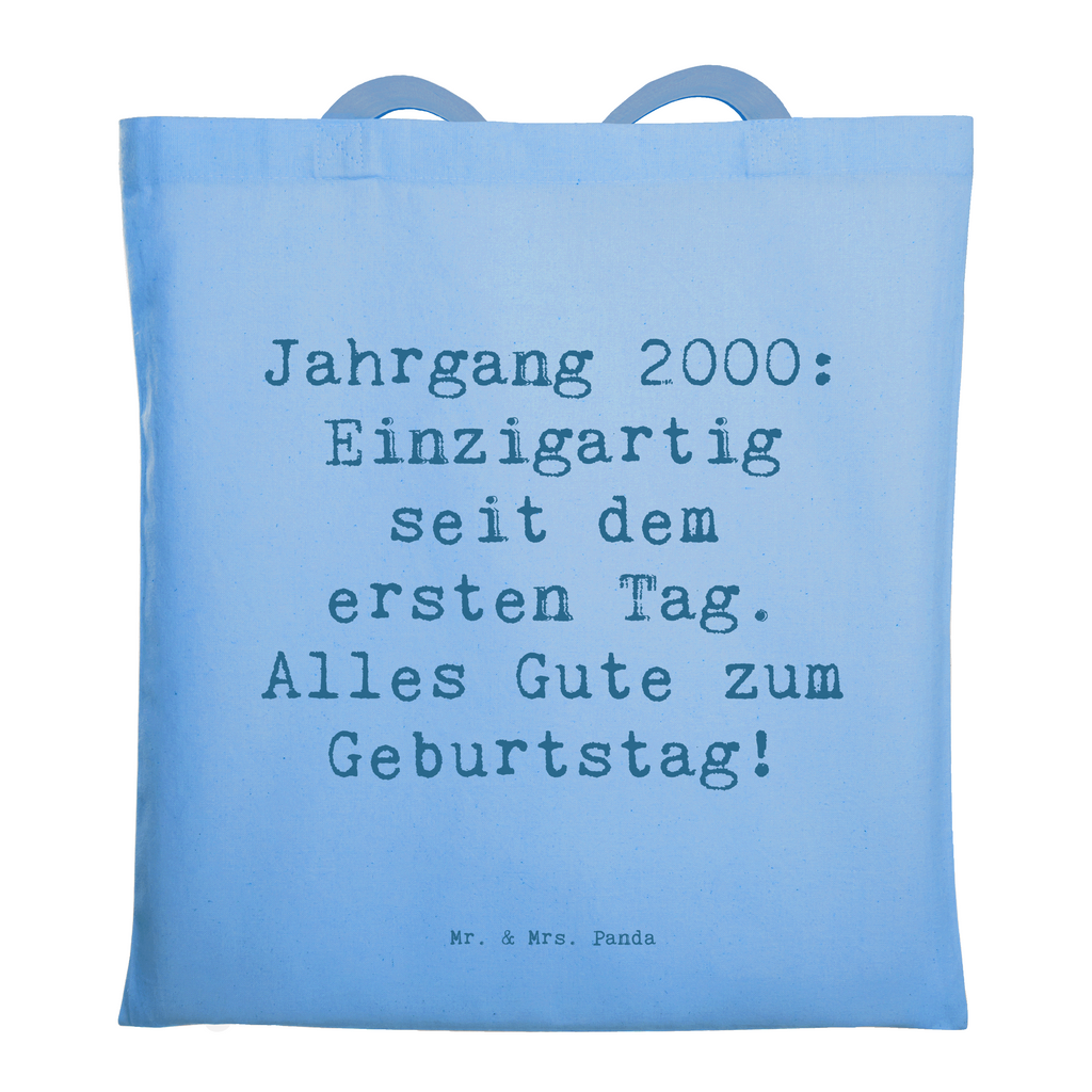 Tragetasche Spruch 2000 Geburtstag Beuteltasche, Beutel, Einkaufstasche, Jutebeutel, Stoffbeutel, Tasche, Shopper, Umhängetasche, Strandtasche, Schultertasche, Stofftasche, Tragetasche, Badetasche, Jutetasche, Einkaufstüte, Laptoptasche, Geburtstag, Geburtstagsgeschenk, Geschenk