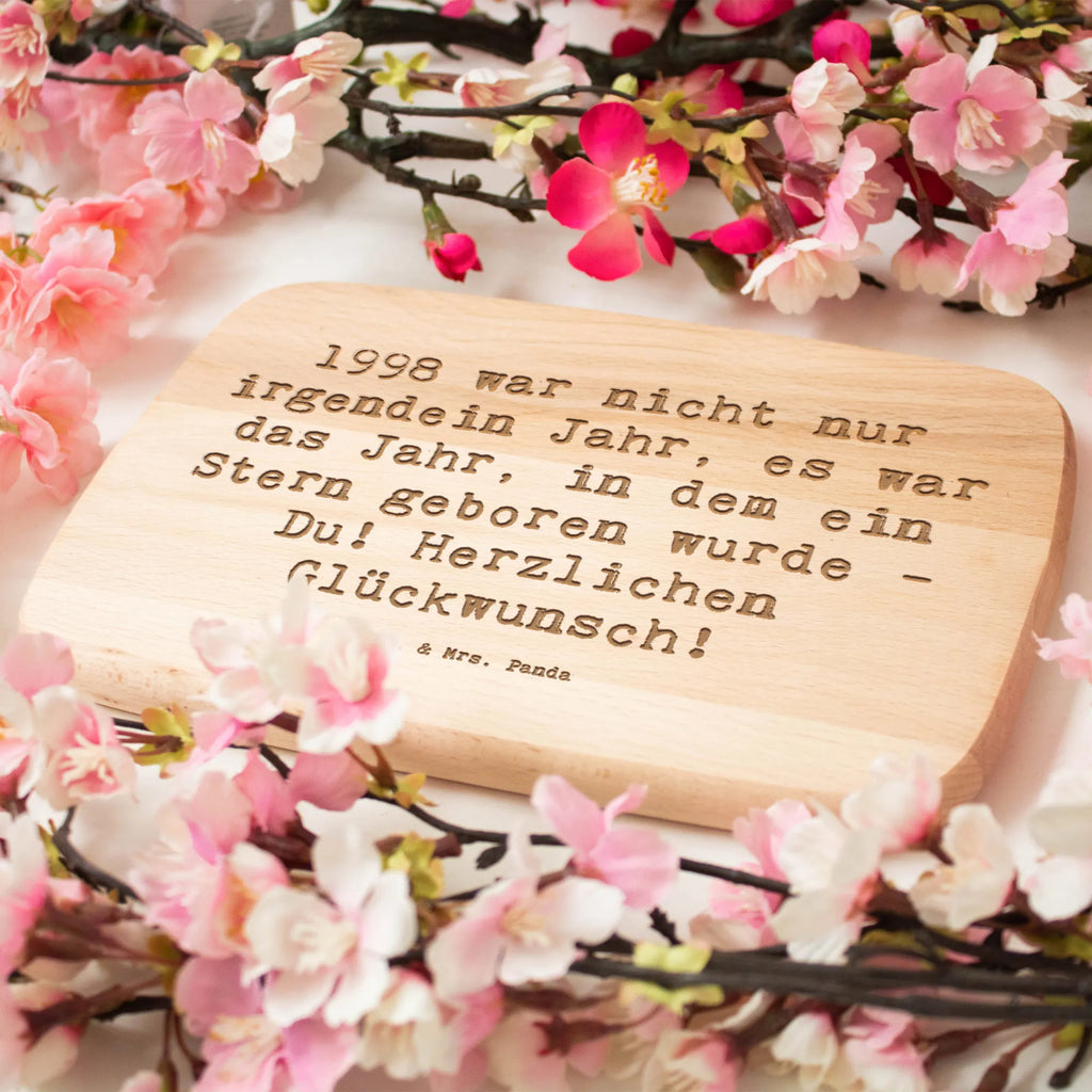 Frühstücksbrett Spruch 1998 Geburtstag Frühstücksbrett, Holzbrett, Schneidebrett, Schneidebrett Holz, Frühstücksbrettchen, Küchenbrett, Geburtstag, Geburtstagsgeschenk, Geschenk