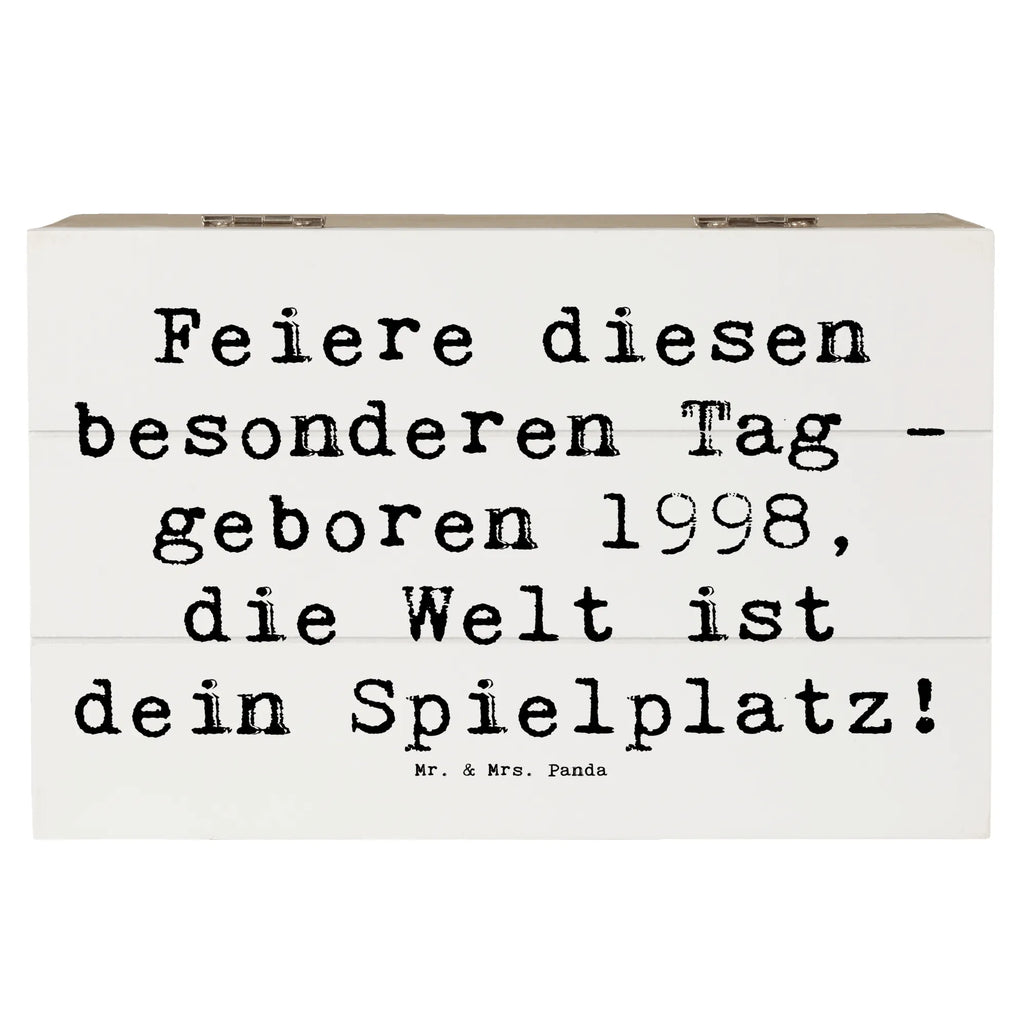 Holzkiste Spruch 1998 Geburtstag Holzkiste, Kiste, Schatzkiste, Truhe, Schatulle, XXL, Erinnerungsbox, Erinnerungskiste, Dekokiste, Aufbewahrungsbox, Geschenkbox, Geschenkdose, Geburtstag, Geburtstagsgeschenk, Geschenk