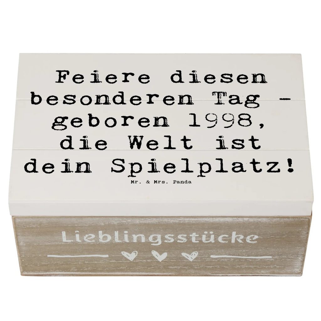 Holzkiste Spruch 1998 Geburtstag Holzkiste, Kiste, Schatzkiste, Truhe, Schatulle, XXL, Erinnerungsbox, Erinnerungskiste, Dekokiste, Aufbewahrungsbox, Geschenkbox, Geschenkdose, Geburtstag, Geburtstagsgeschenk, Geschenk