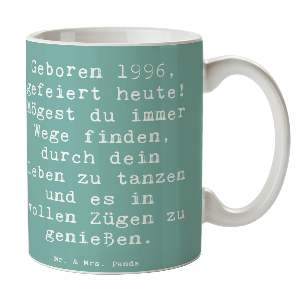 Tasse Spruch 1996 Geburtstag Tasse, Kaffeetasse, Teetasse, Becher, Kaffeebecher, Teebecher, Keramiktasse, Porzellantasse, Büro Tasse, Geschenk Tasse, Tasse Sprüche, Tasse Motive, Kaffeetassen, Tasse bedrucken, Designer Tasse, Cappuccino Tassen, Schöne Teetassen, Geburtstag, Geburtstagsgeschenk, Geschenk