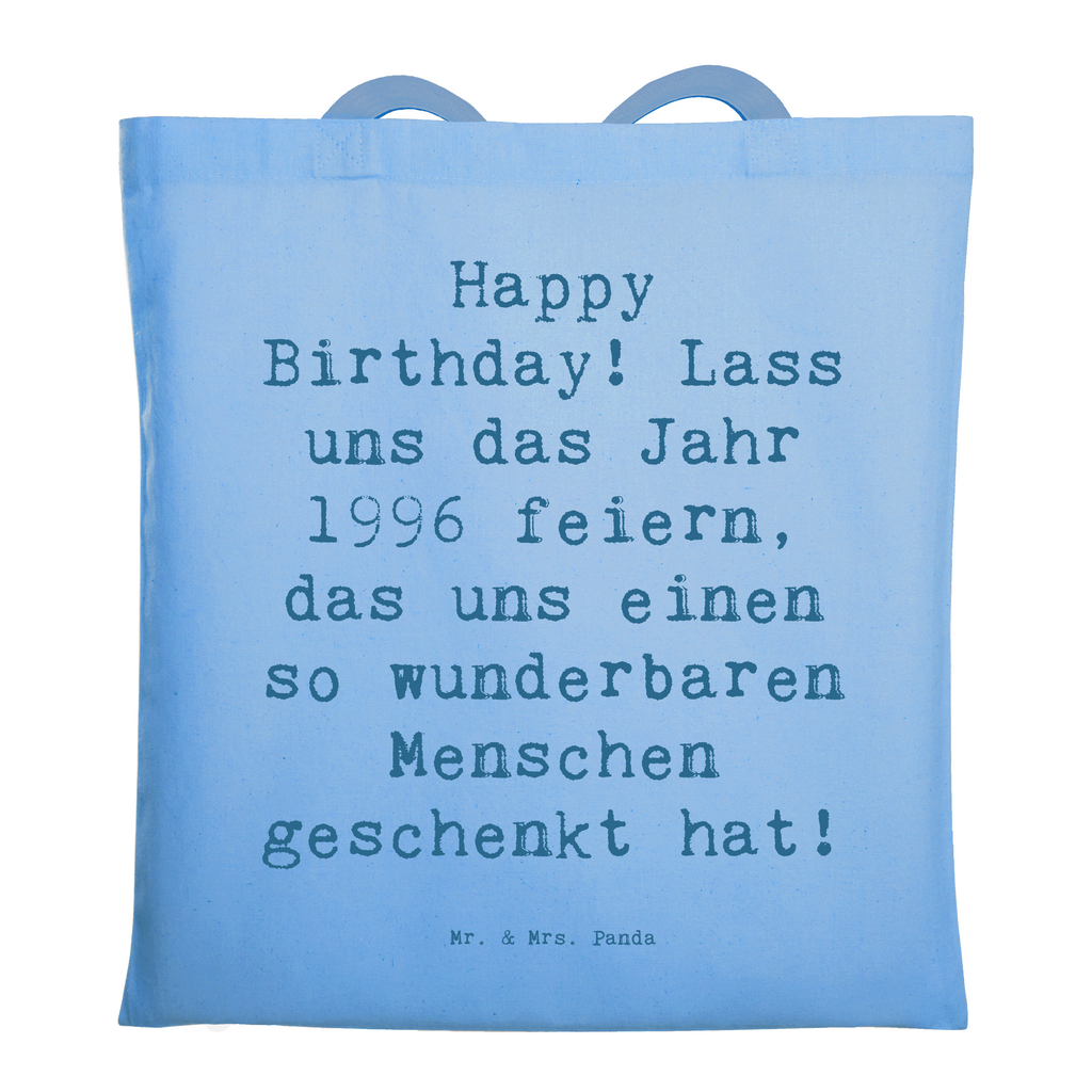 Tragetasche Spruch 1996 Geburtstag Beuteltasche, Beutel, Einkaufstasche, Jutebeutel, Stoffbeutel, Tasche, Shopper, Umhängetasche, Strandtasche, Schultertasche, Stofftasche, Tragetasche, Badetasche, Jutetasche, Einkaufstüte, Laptoptasche, Geburtstag, Geburtstagsgeschenk, Geschenk