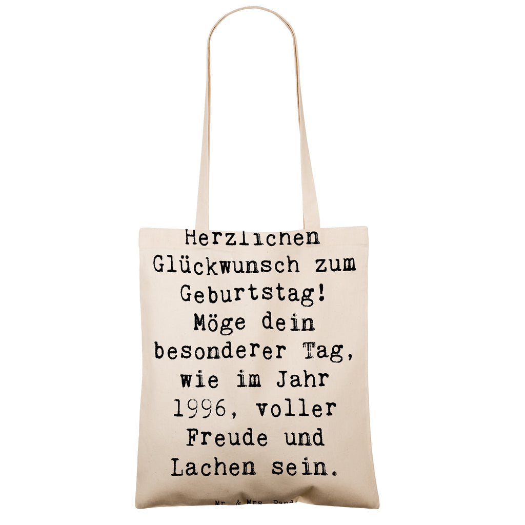 Tragetasche Spruch 1996 Geburtstag Freude Beuteltasche, Beutel, Einkaufstasche, Jutebeutel, Stoffbeutel, Tasche, Shopper, Umhängetasche, Strandtasche, Schultertasche, Stofftasche, Tragetasche, Badetasche, Jutetasche, Einkaufstüte, Laptoptasche, Geburtstag, Geburtstagsgeschenk, Geschenk