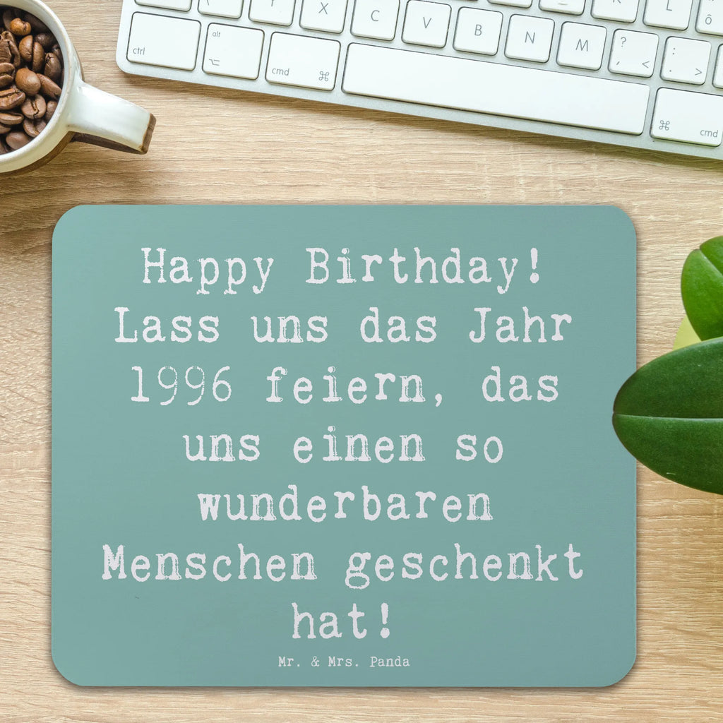 Mauspad Spruch 1996 Geburtstag Mousepad, Computer zubehör, Büroausstattung, PC Zubehör, Arbeitszimmer, Mauspad, Einzigartiges Mauspad, Designer Mauspad, Mausunterlage, Mauspad Büro, Geburtstag, Geburtstagsgeschenk, Geschenk