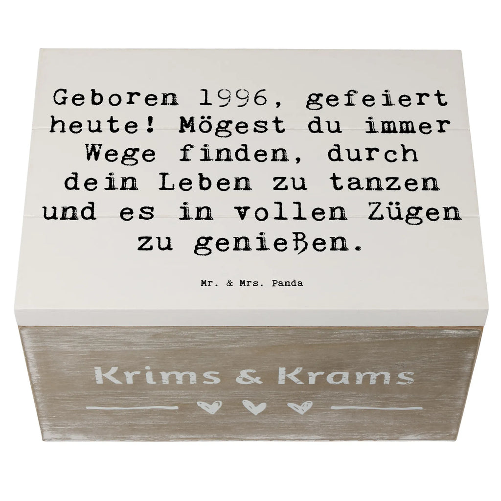 Holzkiste Spruch 1996 Geburtstag Holzkiste, Kiste, Schatzkiste, Truhe, Schatulle, XXL, Erinnerungsbox, Erinnerungskiste, Dekokiste, Aufbewahrungsbox, Geschenkbox, Geschenkdose, Geburtstag, Geburtstagsgeschenk, Geschenk