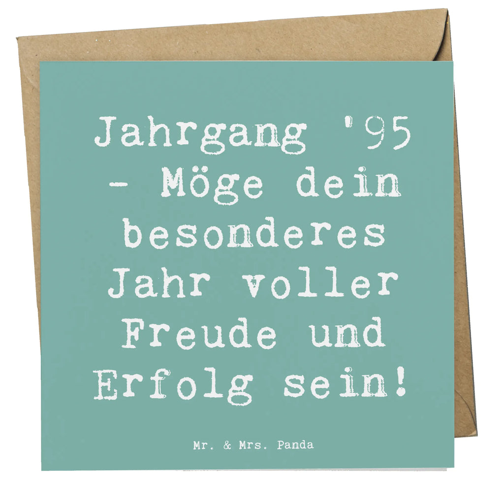 Deluxe Karte Spruch 1995 Geburtstag Karte, Grußkarte, Klappkarte, Einladungskarte, Glückwunschkarte, Hochzeitskarte, Geburtstagskarte, Hochwertige Grußkarte, Hochwertige Klappkarte, Geburtstag, Geburtstagsgeschenk, Geschenk