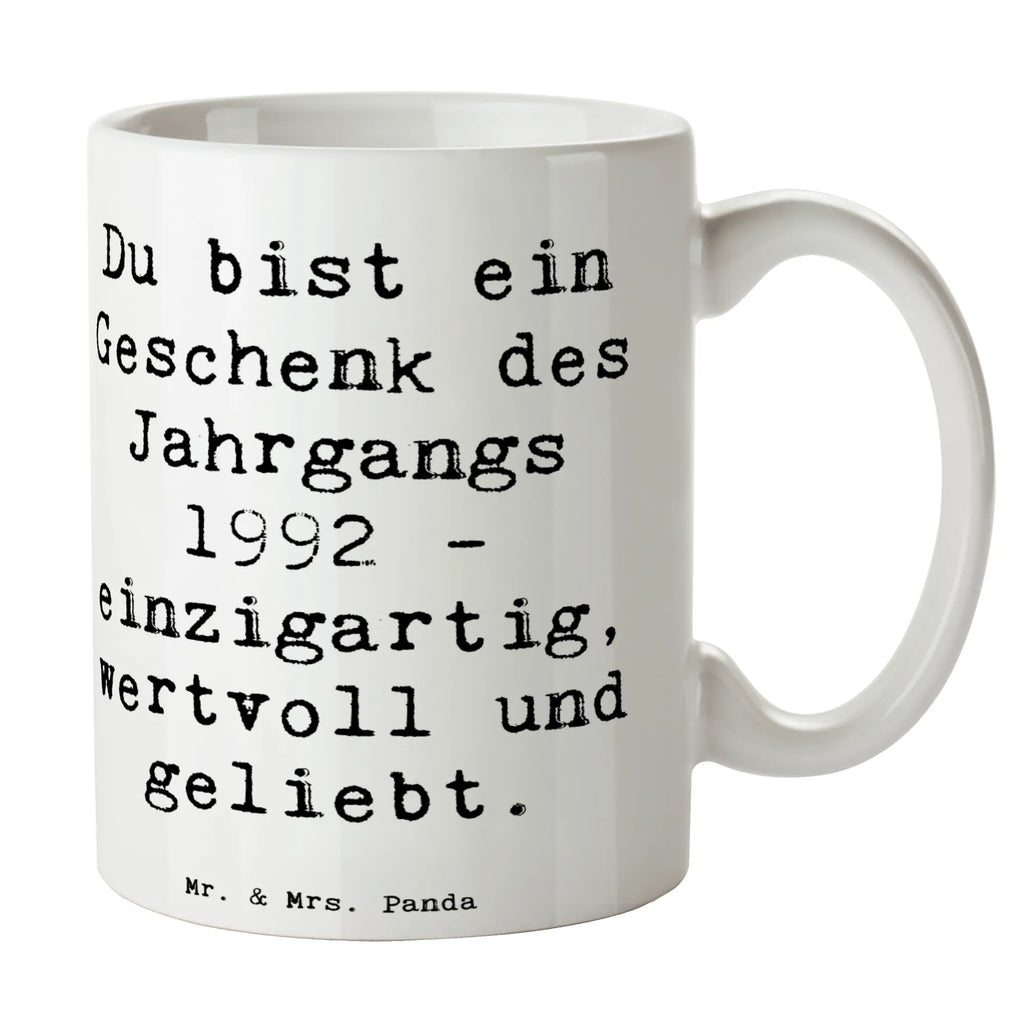 Tasse Spruch 1992 Geburtstag Geschenk Tasse, Kaffeetasse, Teetasse, Becher, Kaffeebecher, Teebecher, Keramiktasse, Porzellantasse, Büro Tasse, Geschenk Tasse, Tasse Sprüche, Tasse Motive, Kaffeetassen, Tasse bedrucken, Designer Tasse, Cappuccino Tassen, Schöne Teetassen, Geburtstag, Geburtstagsgeschenk, Geschenk