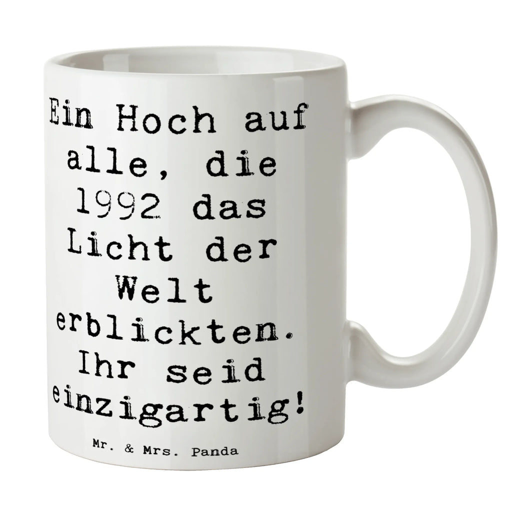 Tasse Spruch 1992 Geburtstag Einzigartig Tasse, Kaffeetasse, Teetasse, Becher, Kaffeebecher, Teebecher, Keramiktasse, Porzellantasse, Büro Tasse, Geschenk Tasse, Tasse Sprüche, Tasse Motive, Kaffeetassen, Tasse bedrucken, Designer Tasse, Cappuccino Tassen, Schöne Teetassen, Geburtstag, Geburtstagsgeschenk, Geschenk