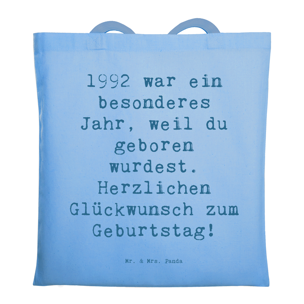 Tragetasche Spruch 1992 Geburtstag Beuteltasche, Beutel, Einkaufstasche, Jutebeutel, Stoffbeutel, Tasche, Shopper, Umhängetasche, Strandtasche, Schultertasche, Stofftasche, Tragetasche, Badetasche, Jutetasche, Einkaufstüte, Laptoptasche, Geburtstag, Geburtstagsgeschenk, Geschenk