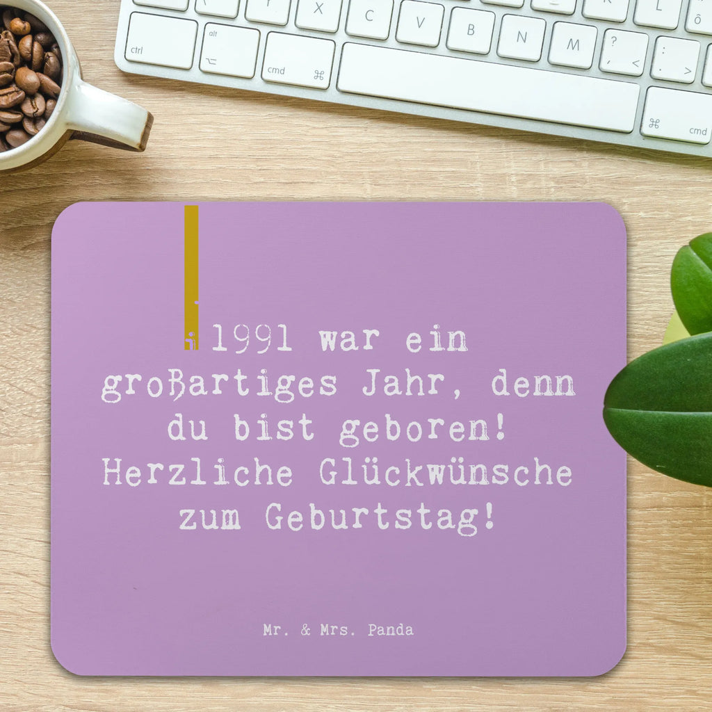 Mauspad Spruch 1991 Geburtstag Mousepad, Computer zubehör, Büroausstattung, PC Zubehör, Arbeitszimmer, Mauspad, Einzigartiges Mauspad, Designer Mauspad, Mausunterlage, Mauspad Büro, Geburtstag, Geburtstagsgeschenk, Geschenk