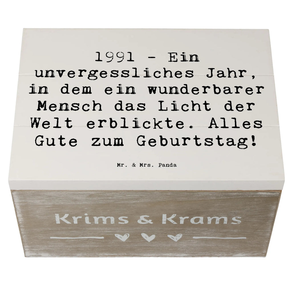 Holzkiste Spruch 1991 Geburtstag Holzkiste, Kiste, Schatzkiste, Truhe, Schatulle, XXL, Erinnerungsbox, Erinnerungskiste, Dekokiste, Aufbewahrungsbox, Geschenkbox, Geschenkdose, Geburtstag, Geburtstagsgeschenk, Geschenk