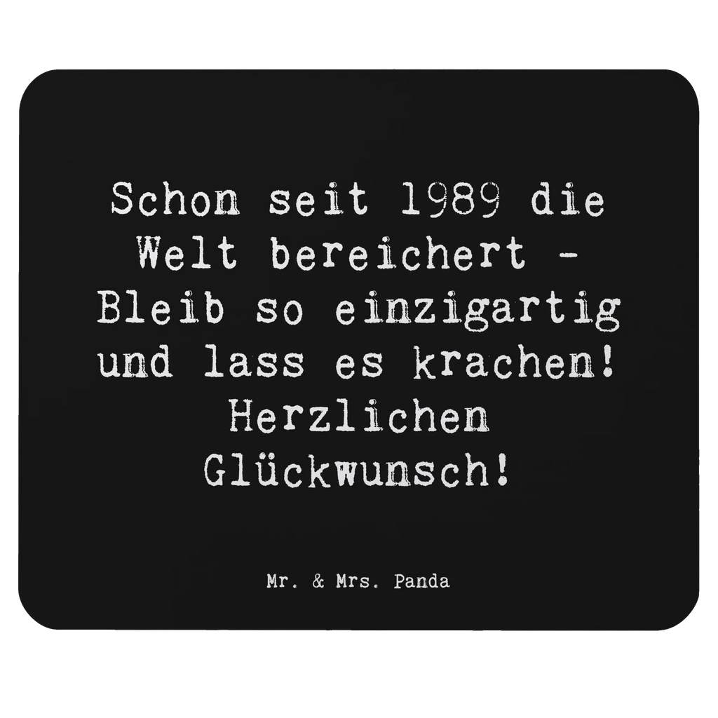 Mauspad Spruch 1989 Geburtstag Mousepad, Computer zubehör, Büroausstattung, PC Zubehör, Arbeitszimmer, Mauspad, Einzigartiges Mauspad, Designer Mauspad, Mausunterlage, Mauspad Büro, Geburtstag, Geburtstagsgeschenk, Geschenk