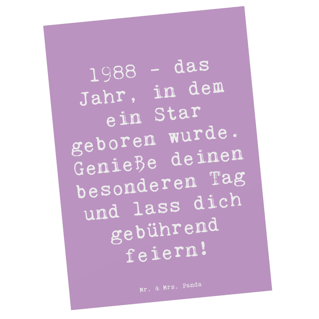 Postkarte Spruch 1988 Geburtstag Postkarte, Karte, Geschenkkarte, Grußkarte, Einladung, Ansichtskarte, Geburtstagskarte, Einladungskarte, Dankeskarte, Ansichtskarten, Einladung Geburtstag, Einladungskarten Geburtstag, Geburtstag, Geburtstagsgeschenk, Geschenk