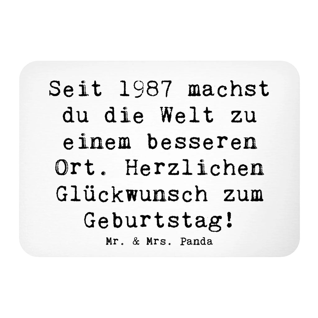 Magnet Spruch 1987 Geburtstag Kühlschrankmagnet, Pinnwandmagnet, Souvenir Magnet, Motivmagnete, Dekomagnet, Whiteboard Magnet, Notiz Magnet, Kühlschrank Dekoration, Geburtstag, Geburtstagsgeschenk, Geschenk