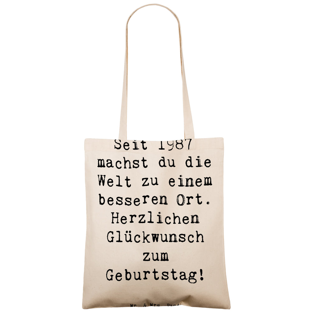 Tragetasche Spruch 1987 Geburtstag Beuteltasche, Beutel, Einkaufstasche, Jutebeutel, Stoffbeutel, Tasche, Shopper, Umhängetasche, Strandtasche, Schultertasche, Stofftasche, Tragetasche, Badetasche, Jutetasche, Einkaufstüte, Laptoptasche, Geburtstag, Geburtstagsgeschenk, Geschenk