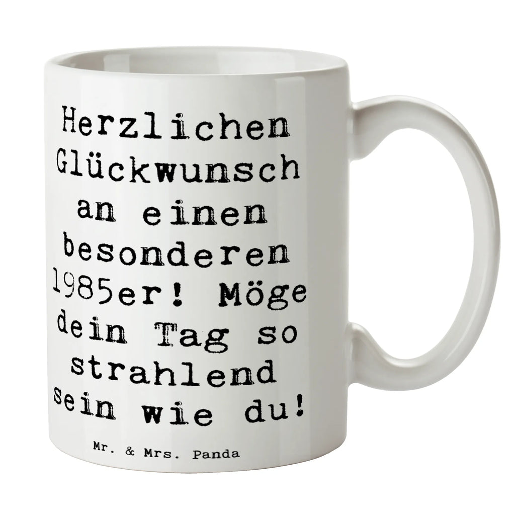 Tasse Spruch 1985 Geburtstag Tasse, Kaffeetasse, Teetasse, Becher, Kaffeebecher, Teebecher, Keramiktasse, Porzellantasse, Büro Tasse, Geschenk Tasse, Tasse Sprüche, Tasse Motive, Kaffeetassen, Tasse bedrucken, Designer Tasse, Cappuccino Tassen, Schöne Teetassen, Geburtstag, Geburtstagsgeschenk, Geschenk