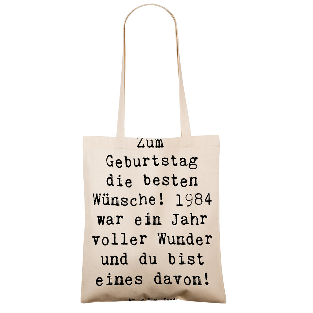 Tragetasche Spruch 1984 Geburtstag Beuteltasche, Beutel, Einkaufstasche, Jutebeutel, Stoffbeutel, Tasche, Shopper, Umhängetasche, Strandtasche, Schultertasche, Stofftasche, Tragetasche, Badetasche, Jutetasche, Einkaufstüte, Laptoptasche, Geburtstag, Geburtstagsgeschenk, Geschenk