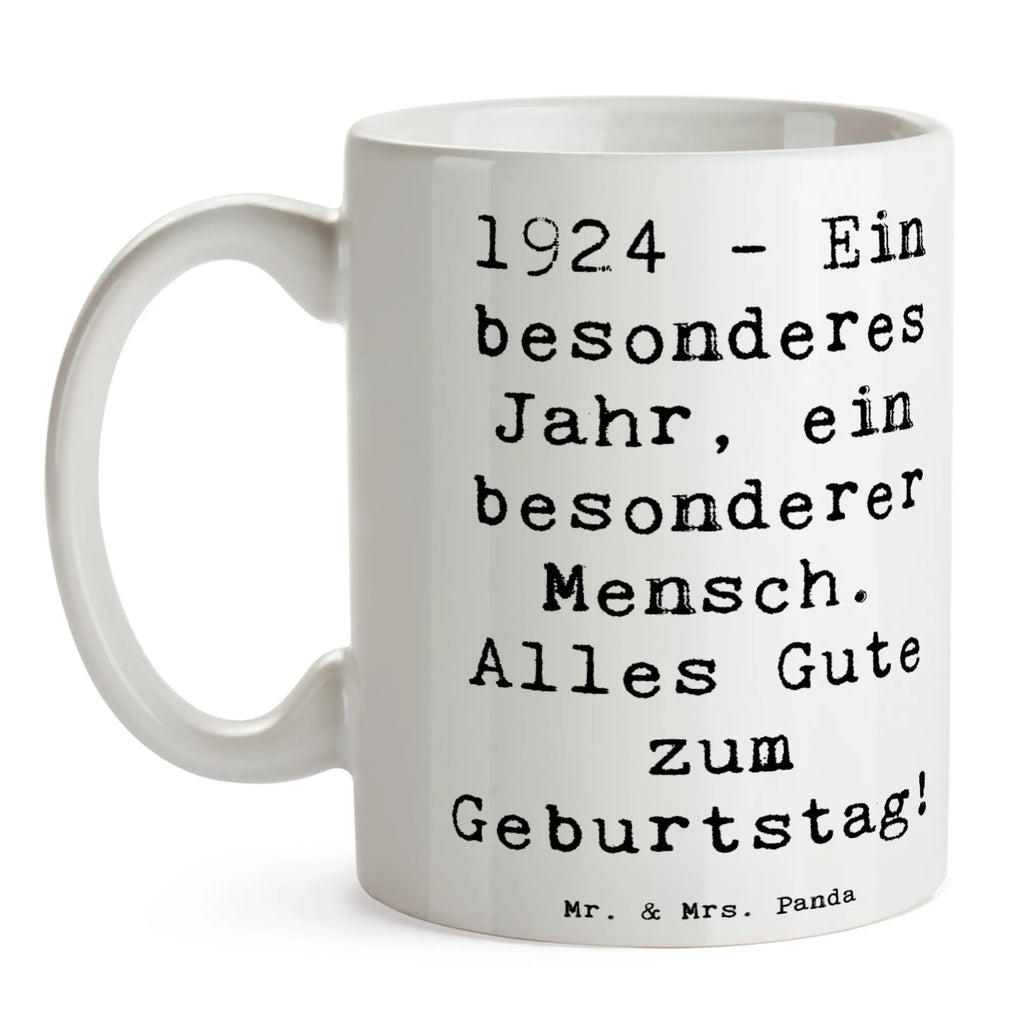 Tasse Spruch 1924 Geburtstag Tasse, Kaffeetasse, Teetasse, Becher, Kaffeebecher, Teebecher, Keramiktasse, Porzellantasse, Büro Tasse, Geschenk Tasse, Tasse Sprüche, Tasse Motive, Kaffeetassen, Tasse bedrucken, Designer Tasse, Cappuccino Tassen, Schöne Teetassen, Geburtstag, Geburtstagsgeschenk, Geschenk