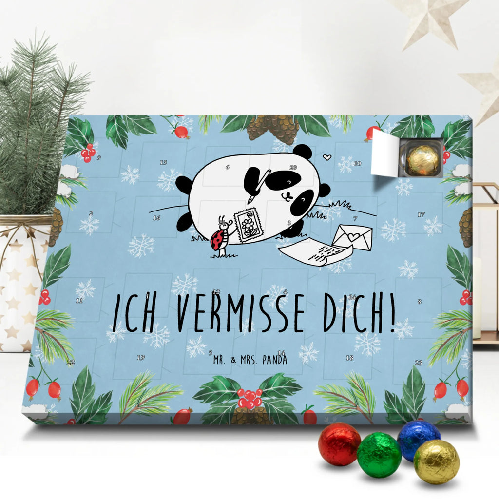 Schoko Adventskalender Panda Vermissen Adventskalender, Schokoladen Adventskalender, Schoko Adventskalender