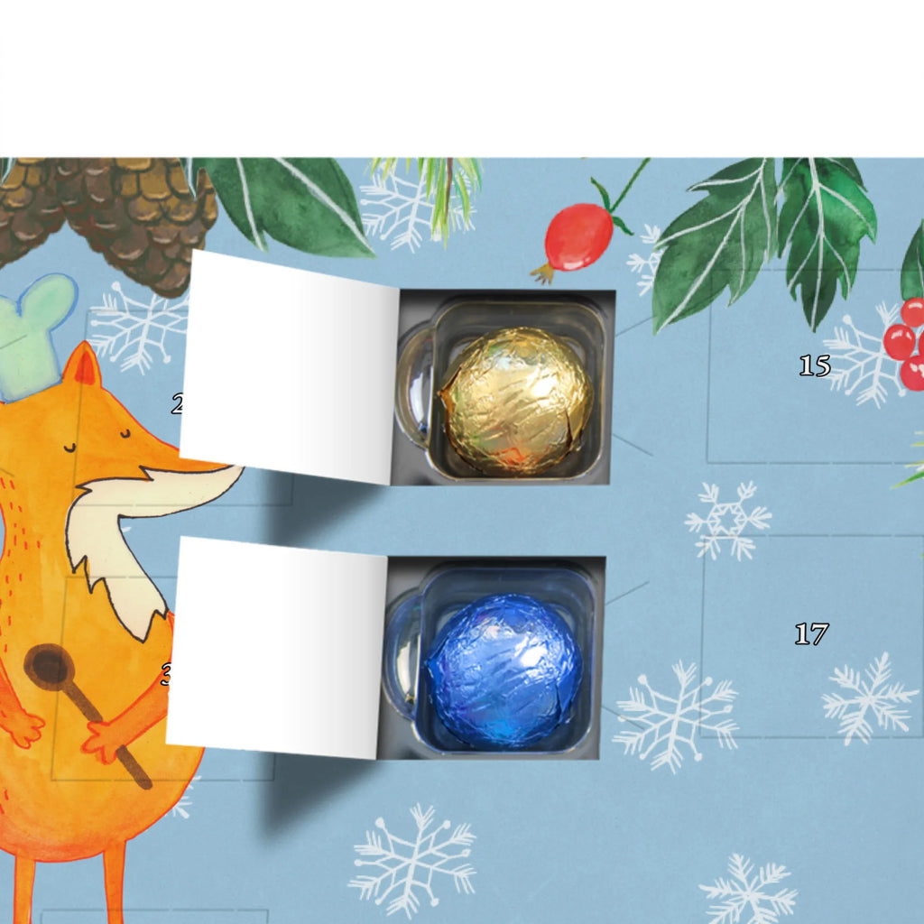 Personalisierter Schoko Adventskalender Fuchs Koch Personalisierter Adventskalender, Adventskalender mit Namen, Fuchs, Füchse, Koch Geschenk, Küche Spruch, Küche Deko, Köche, Bäcker, Party Spruch, Spruch lustig, witzig