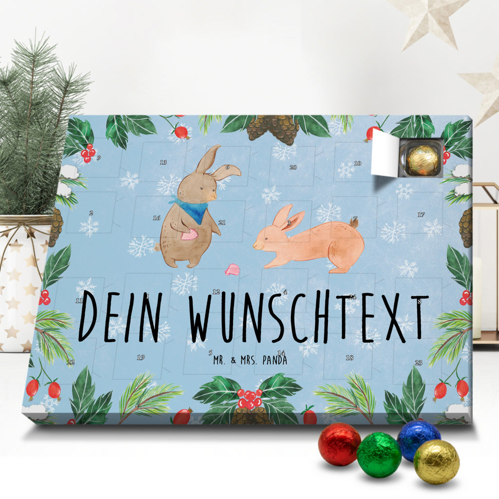 Personalisierter Schoko Adventskalender Hasen Muschel Personalisierter Adventskalender, Adventskalender mit Namen, Familie, Vatertag, Muttertag, Bruder, Schwester, Mama, Papa, Oma, Opa, Hasen, beste Freundin, Freundin, Freundinnen, best friends, BFF, Muscheln sammeln, Muscheln, Meer