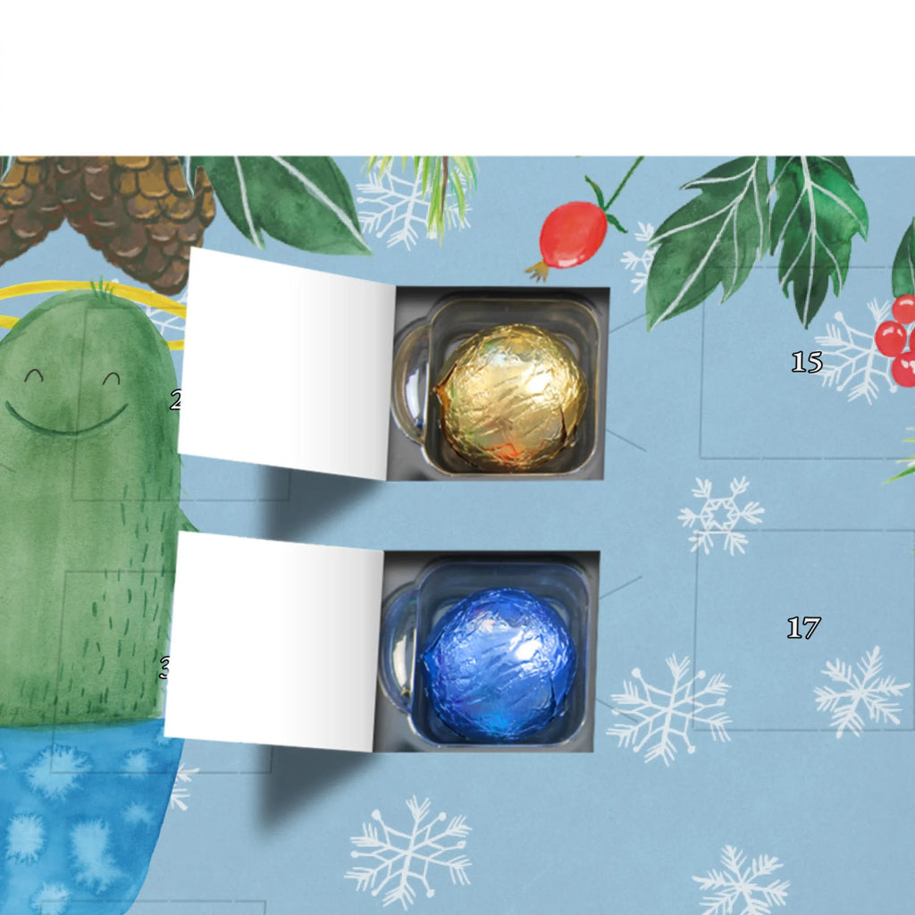 Personalisierter Schoko Adventskalender Kaktus Heilig Personalisierter Adventskalender, Adventskalender mit Namen, Kaktus, Kakteen, frech, lustig, Kind, Eltern, Familie, Bruder, Schwester, Schwestern, Freundin, Heiligenschein