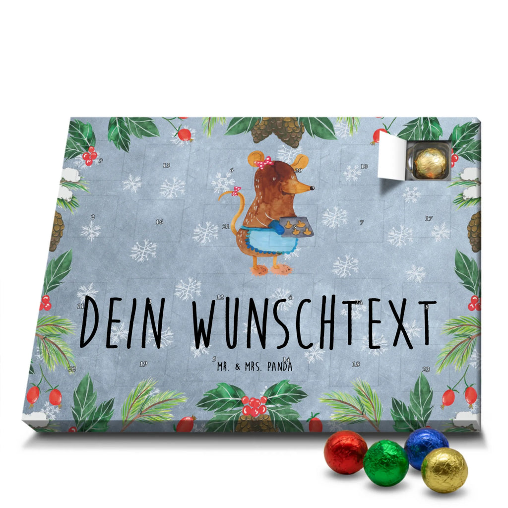 Personalisierter Schoko Adventskalender Maus Kekse Personalisierter Adventskalender, Adventskalender mit Namen, Winter, Weihnachten, Weihnachtsdeko, Nikolaus, Advent, Heiligabend, Wintermotiv, Maus, Kekse, backen, Weihnachtskekse, Plätzchen, Weihnachtsbäckerei, Chaosqueen