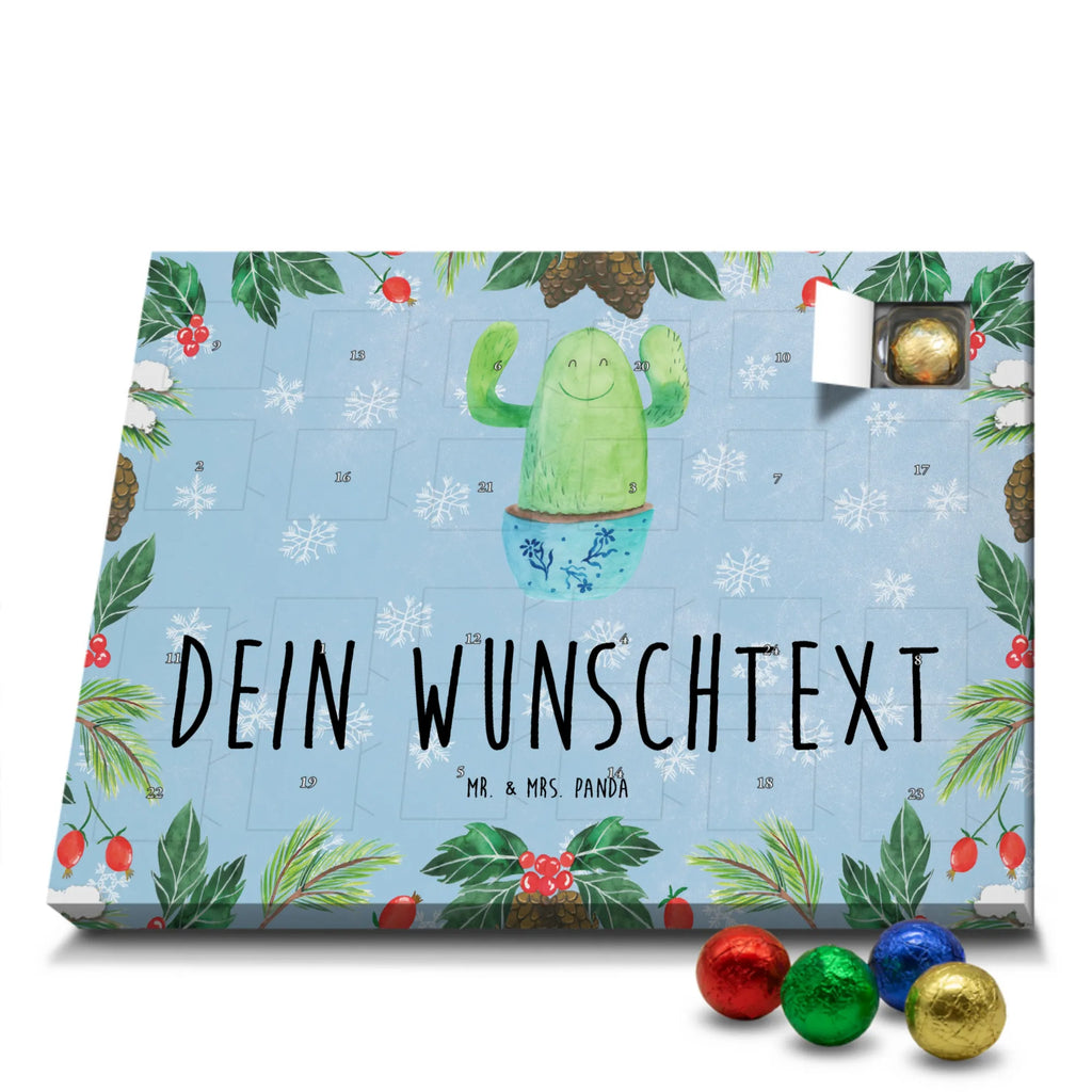 Personalisierter Schoko Adventskalender Kaktus Happy Personalisierter Adventskalender, Adventskalender mit Namen, Kaktus, Kakteen, Motivation, Spruch, lustig, Kindersicherung, Neustart, Büro, Büroalltag, Kollege, Kollegin, Freundin, Mutter, Familie, Ausbildung