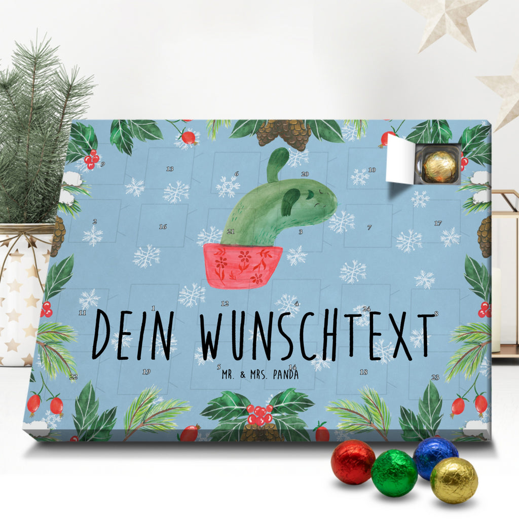 Personalisierter Schoko Adventskalender Kaktus Mama Personalisierter Adventskalender, Adventskalender mit Namen, Kaktus, Kakteen, Kaktusliebe, Ärger, Büro, Büroalltag, Schule, Motivation, Quote