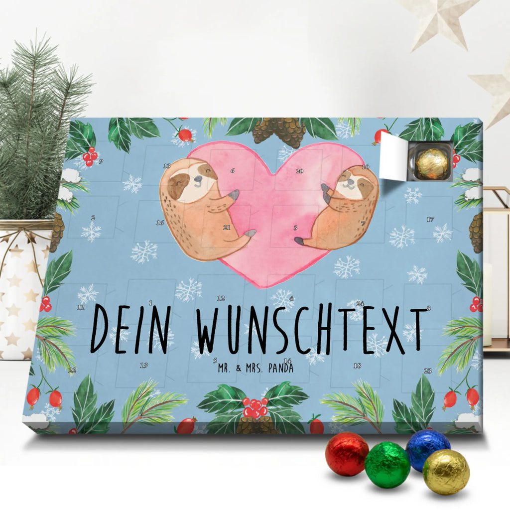 Personalisierter Schoko Adventskalender Faultiere Herz Personalisierter Adventskalender, Adventskalender mit Namen, Liebe, Partner, Freund, Freundin, Ehemann, Ehefrau, Heiraten, Verlobung, Heiratsantrag, Liebesgeschenk, Jahrestag, Hocheitstag, Valentinstag, Geschenk für Frauen, Hochzeitstag, Mitbringsel, Geschenk für Freundin, Geschenk für Partner, Liebesbeweis, für Männer, für Ehemann