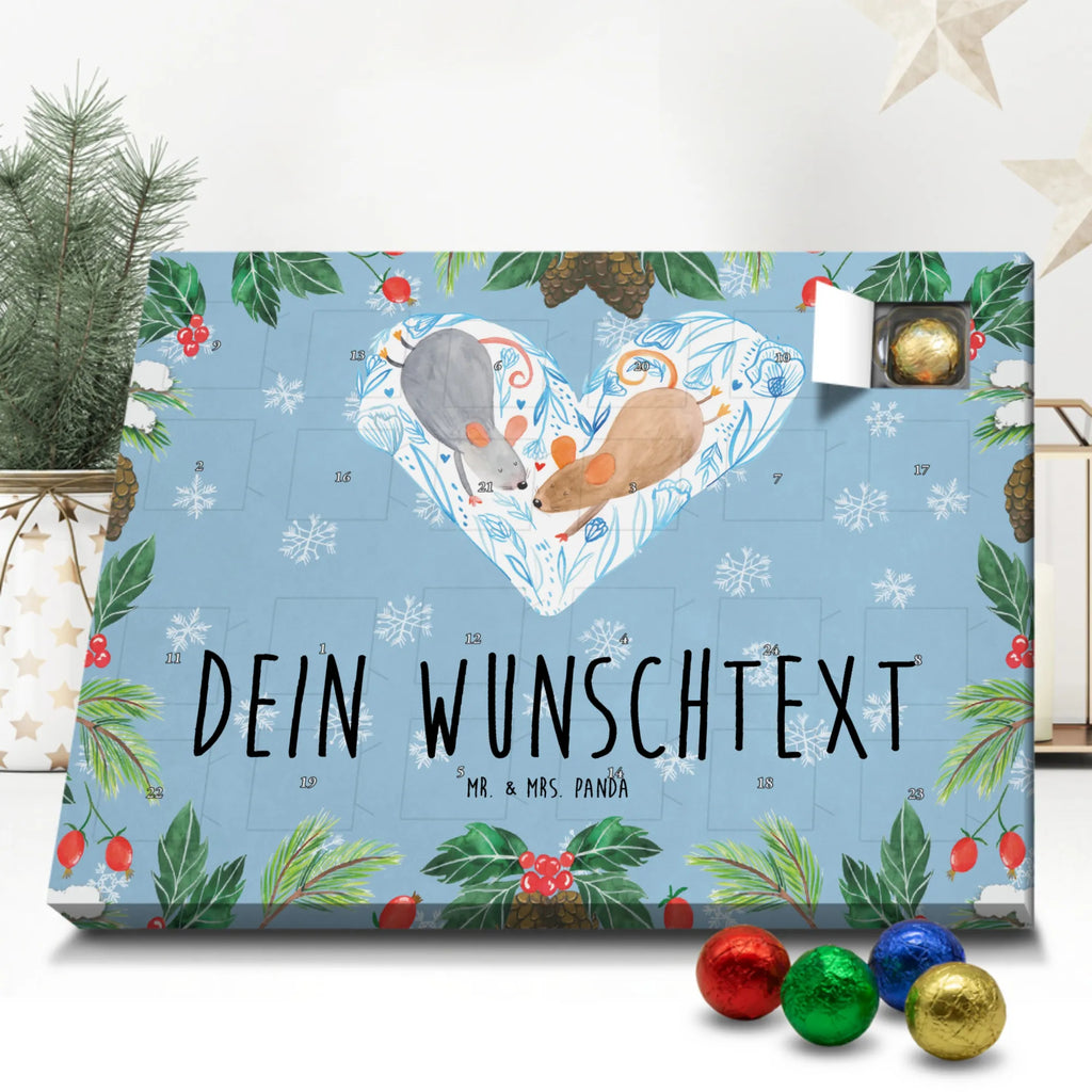 Personalisierter Schoko Adventskalender Mäuse Herz Personalisierter Adventskalender, Adventskalender mit Namen, Liebe, Partner, Freund, Freundin, Ehemann, Ehefrau, Heiraten, Verlobung, Heiratsantrag, Liebesgeschenk, Jahrestag, Hocheitstag, Maus, Mäuse, Liebesbotschaft, Liebesbeweis, Hochzeit, Lieblingsmensch, Gemeinsamkeit, Love, Geschenk für zwei