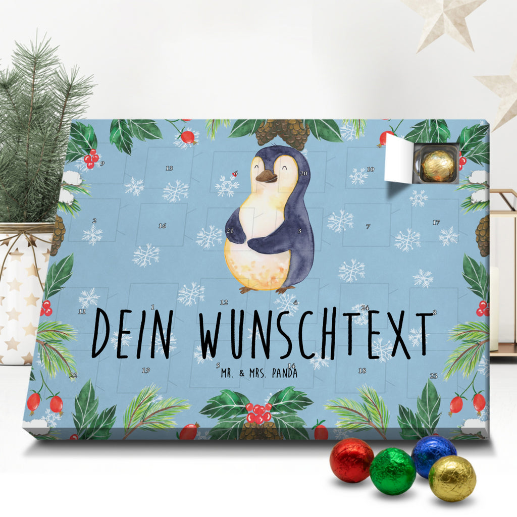 Personalisierter Schoko Adventskalender Pinguin Diät Personalisierter Adventskalender, Adventskalender mit Namen, Pinguin, Pinguine, Diät, Abnehmen, Abspecken, Gewicht, Motivation, Selbstliebe, Körperliebe, Selbstrespekt