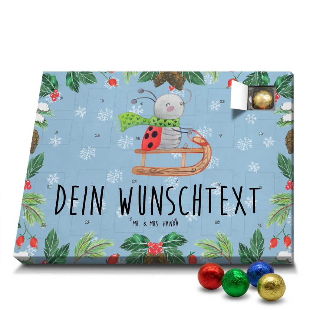 Personalisierter Schoko Adventskalender Smörle Rodeln Personalisierter Adventskalender, Adventskalender mit Namen, Winter, Weihnachten, Weihnachtsdeko, Nikolaus, Advent, Heiligabend, Wintermotiv, Schlittenfahren, Smörle, Marzipan