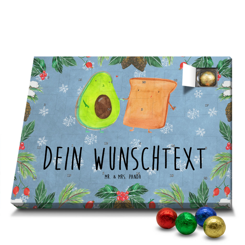 Personalisierter Schoko Adventskalender Avocado Toast Personalisierter Adventskalender, Adventskalender mit Namen, Avocado, Veggie, Vegan, Gesund, Toast, Toastbrot, Liebespaar, Pärchen, Freund, Freundin, Verlobt, Verlobungsparty, Hochzeit, Hochzeitsgeschenk, Jahrestag, Jahrestagsgeschenk