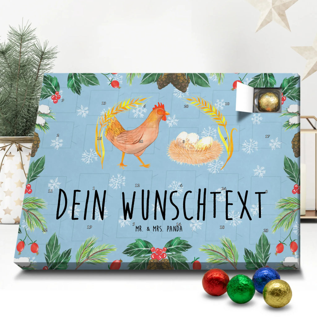 Personalisierter Schoko Adventskalender Huhn Stolz Personalisierter Adventskalender, Adventskalender mit Namen, Bauernhof, Hoftiere, Landwirt, Landwirtin, Hahn, Henne, Hühner, Eier, Hof, Landleben, Motivation, Geburt, Magie, Spruch, Schwangerschaft