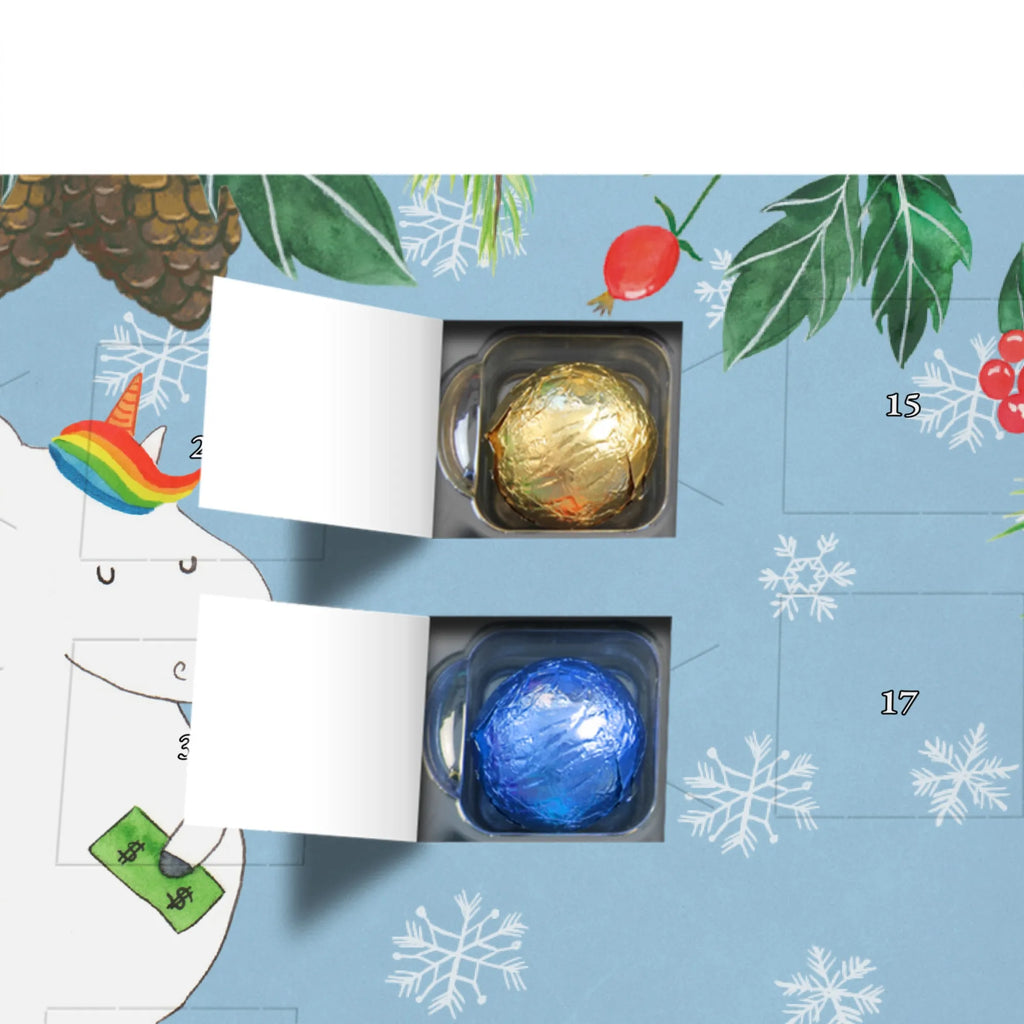 Personalisierter Schoko Adventskalender Einhorn Luftballon Personalisierter Adventskalender, Adventskalender mit Namen, Einhorn, Einhörner, Einhorn Deko, Pegasus, Unicorn, Luftballon, Geld, Lebenslust, Freude, Geschenk, Freundin