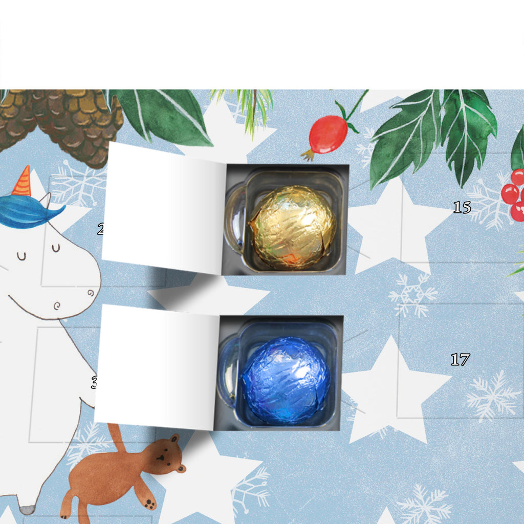 Personalisierter Schoko Adventskalender Einhorn Teddy Personalisierter Adventskalender, Adventskalender mit Namen, Einhorn, Einhörner, Einhorn Deko, Pegasus, Unicorn, schlafen, gute Nacht, Single, Bett, Träumen, Freundin, Singleleben