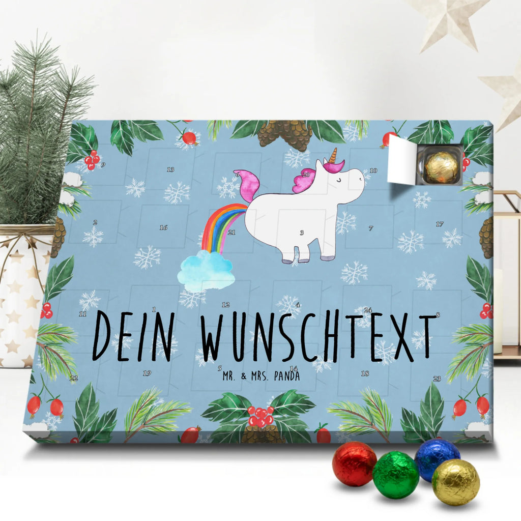 Personalisierter Schoko Adventskalender Einhorn Pupsen Personalisierter Adventskalender, Adventskalender mit Namen, Einhorn, Einhörner, Einhorn Deko, Pegasus, Unicorn, Pups, Regenbogen, Glitzer, Einhornpower, Erwachsenwerden, Spaß, lustig, Freundin