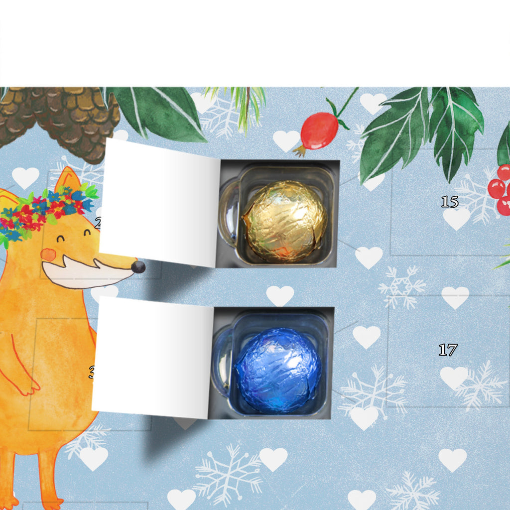 Personalisierter Schoko Adventskalender Fuchs Blumen Personalisierter Adventskalender, Adventskalender mit Namen, Fuchs, Füchse, Fox, Liebe, Freundin, Fuchsmädchen, Blumenmädchen, Freundinnen, Liebesbeweis, Blume, Blumen, Motivation, Freude, ich, mich, Selbstliebe