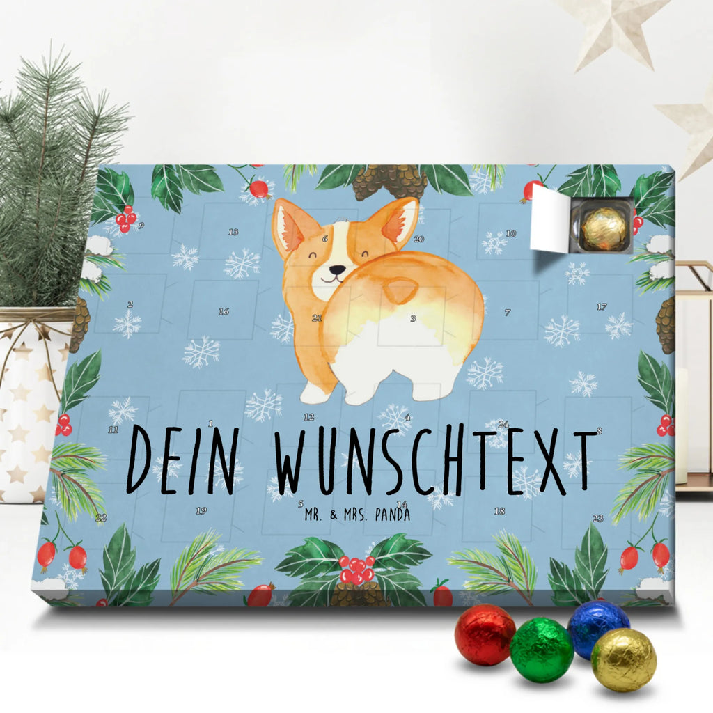 Personalisierter Schoko Adventskalender Corgi Po Personalisierter Adventskalender, Adventskalender mit Namen, Hund, Hundemotiv, Haustier, Hunderasse, Tierliebhaber, Hundebesitzer, Sprüche, Corgie, Hundeliebe, Motivation, Selbstliebe, Spruch