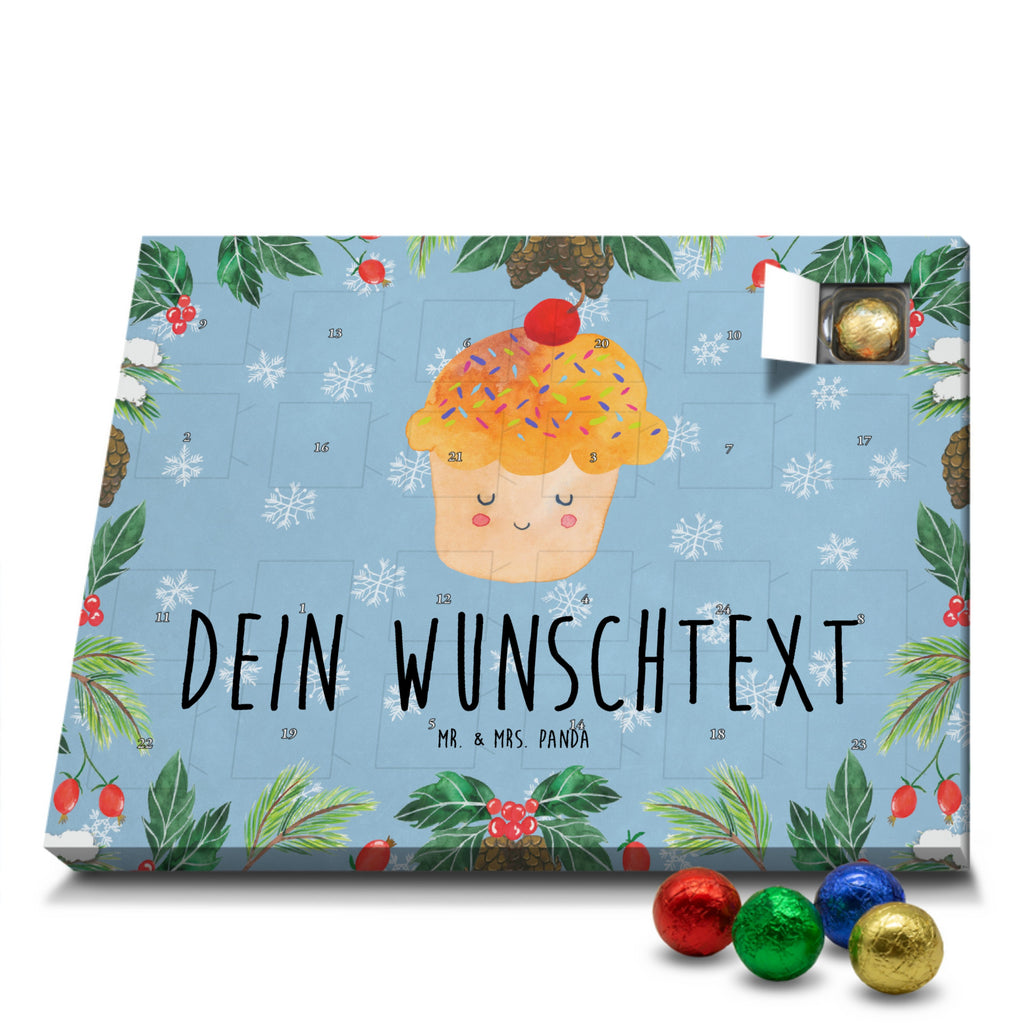 Personalisierter Schoko Adventskalender Cupcake Personalisierter Adventskalender, Adventskalender mit Namen, Tiermotive, Gute Laune, lustige Sprüche, Tiere, Cupcakes, Muffin, Wunder, Küche Deko, Küche Spruch, Backen Geschenk, Geschenk Koch, Motivation Sprüche