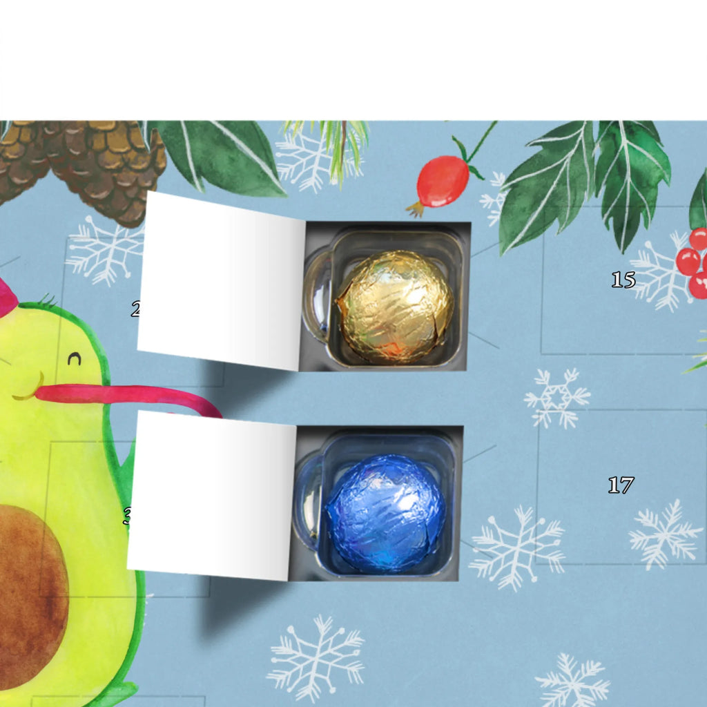 Personalisierter Schoko Adventskalender Avocado Feier Personalisierter Adventskalender, Adventskalender mit Namen, Avocado, Veggie, Vegan, Gesund, Party, Feierlichkeit, Feier, Fete, Geburtstag, Gute Laune, Tröte