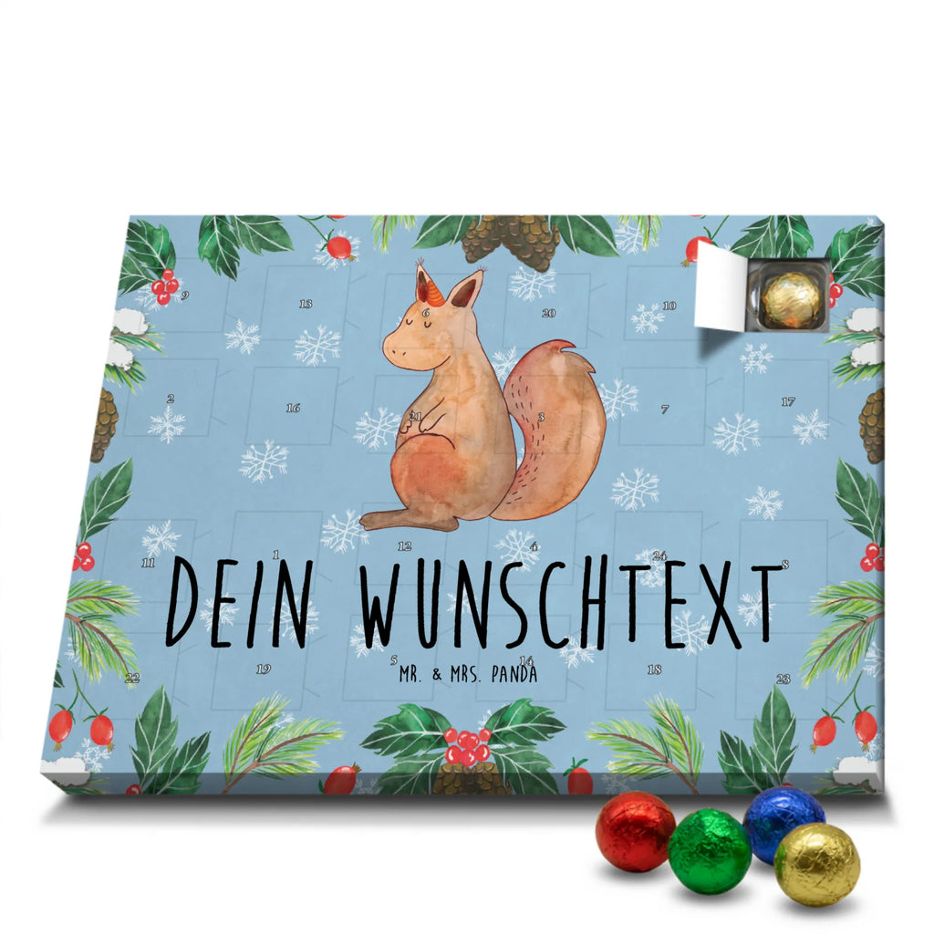 Personalisierter Schoko Adventskalender Einhorn Glauben Personalisierter Adventskalender, Adventskalender mit Namen, Einhorn, Einhörner, Einhorn Deko, Pegasus, Unicorn, Einhörnchen, Eichhörnchen, Eichhorn