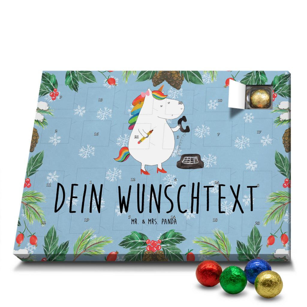 Personalisierter Schoko Adventskalender Einhorn Sekretärin Personalisierter Adventskalender, Adventskalender mit Namen, Einhorn, Einhörner, Einhorn Deko, Pegasus, Unicorn, Sekretärin, Büro, Rechtsanwältin, Rechtsanwaltsgehilfin, Steuerbüro, Steuerkanzlei, Bürokraft, Bürohilfe