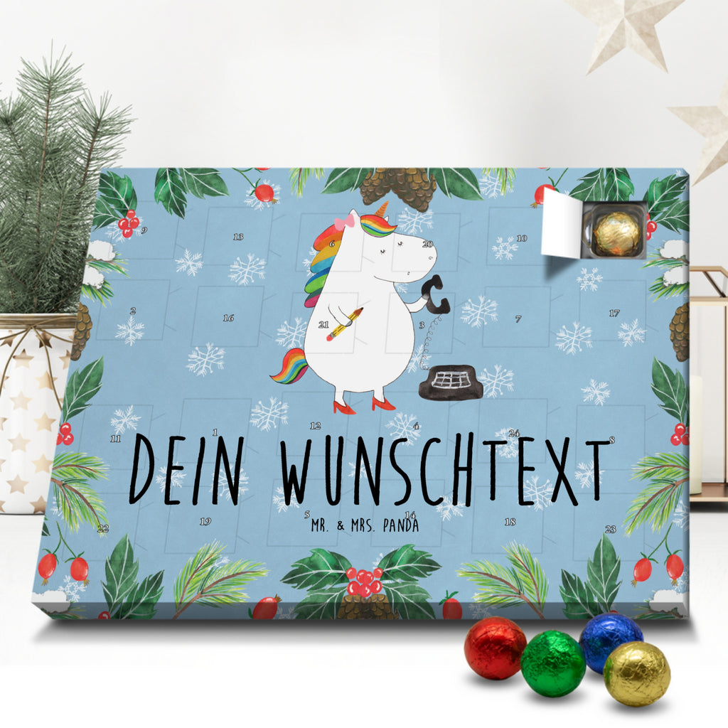 Personalisierter Schoko Adventskalender Einhorn Sekretärin Personalisierter Adventskalender, Adventskalender mit Namen, Einhorn, Einhörner, Einhorn Deko, Pegasus, Unicorn, Sekretärin, Büro, Rechtsanwältin, Rechtsanwaltsgehilfin, Steuerbüro, Steuerkanzlei, Bürokraft, Bürohilfe