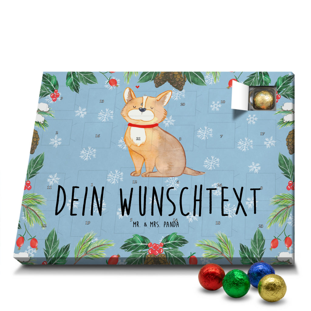 Personalisierter Schoko Adventskalender Hund Glück Personalisierter Adventskalender, Adventskalender mit Namen, Hund, Hundemotiv, Haustier, Hunderasse, Tierliebhaber, Hundebesitzer, Sprüche, Corgie, Hundeliebe, Spruch, Hundemama, Liebe