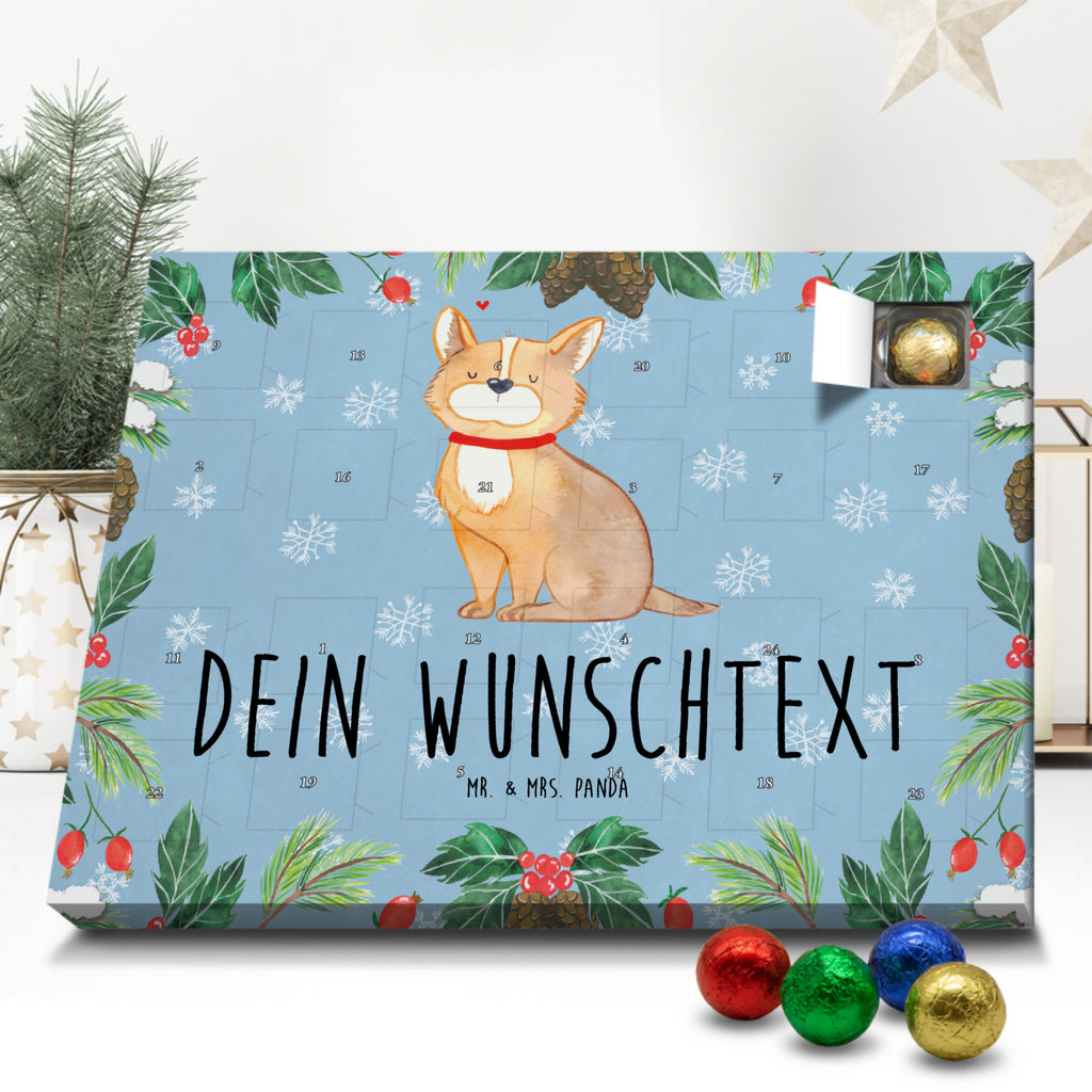 Personalisierter Schoko Adventskalender Hund Glück Personalisierter Adventskalender, Adventskalender mit Namen, Hund, Hundemotiv, Haustier, Hunderasse, Tierliebhaber, Hundebesitzer, Sprüche, Corgie, Hundeliebe, Spruch, Hundemama, Liebe