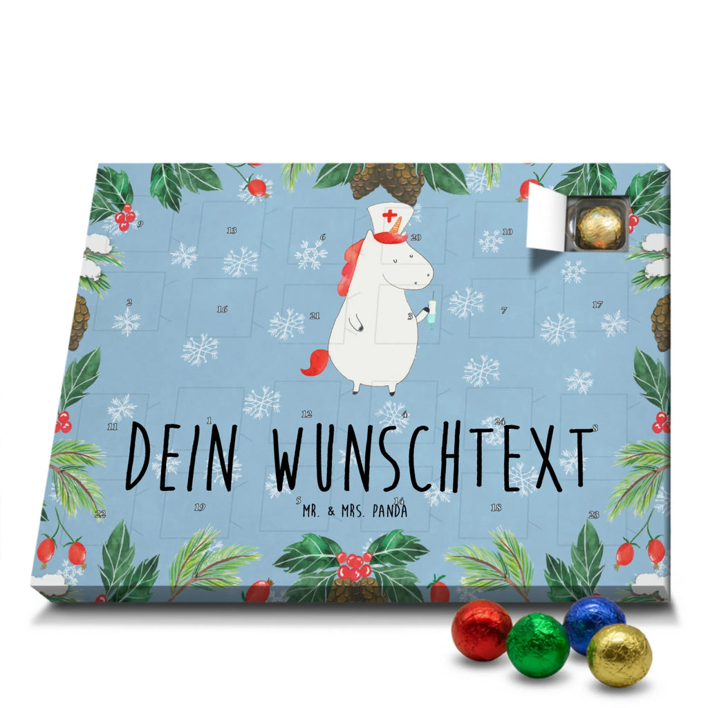 Personalisierter Schoko Adventskalender Einhorn Krankenschwester Personalisierter Adventskalender, Adventskalender mit Namen, Einhorn, Einhörner, Einhorn Deko, Pegasus, Unicorn, Krankenschwester Geschenk, Krankenpfleger Geschenk, Krankenpflegerin, Krankenschwester Dankeschön, Krankenhaus, Ärztin Geschenk